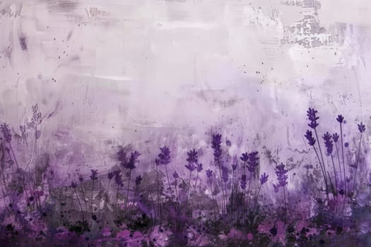 A lavender background with a textured appearance. Generative AI.