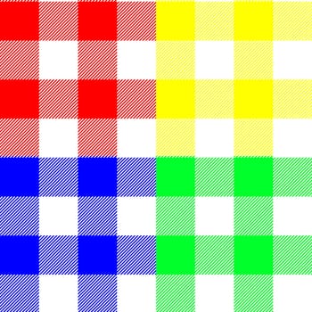 Blue, Green, Red, and Yellow abstract background . High quality photo