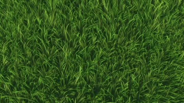 Grass green texture field background. Nature soccer pattern. Generate Ai