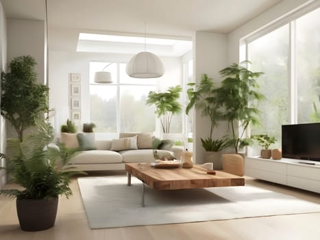 Clean Air Haven. Capturing the Essence of a Healthy Home Atmosphere.