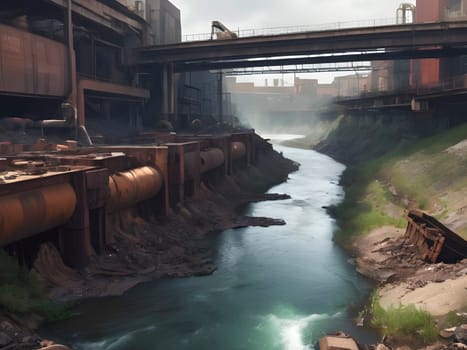 Rivers Under Siege. The Ecological Fallout of Industrial Waste Disposal.