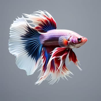 Fine Art Concept Showcasing a Betta Fish in Solitude