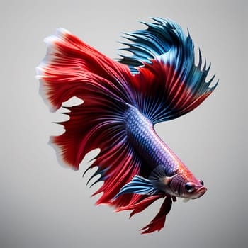 Isolated Betta Fish on Black - Fine Art Inspiration