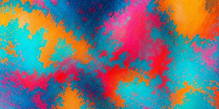 Abstract texture, Pattern art with intricate, flowing shapes and vibrant colors. Generative AI.