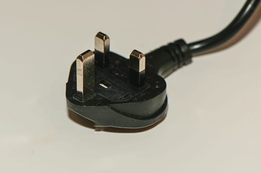 black plug from English standard socket on the table1