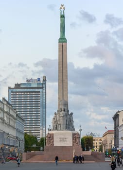 Statue of Liberty in Riga Latvia