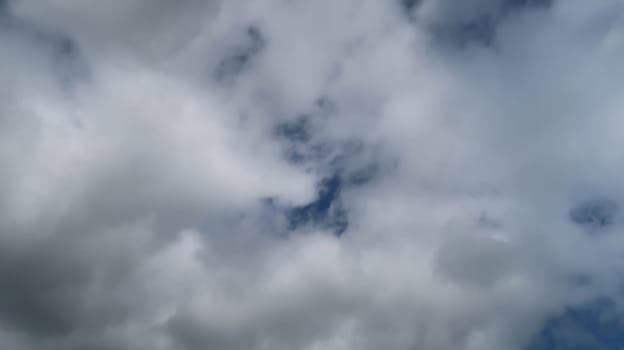 Heavenly white clouds on the blue sky with the sun appeared perfect for multimedia texture or background and content creation