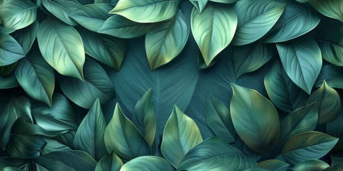 abstract seamless leaf texture, nature background, tropical leaf