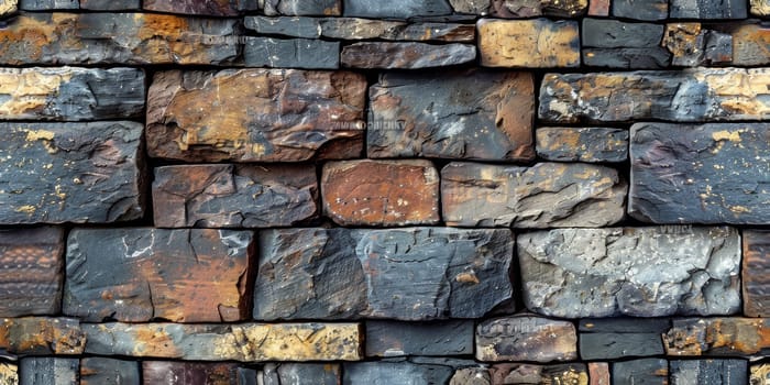 Grunge banner. Abstract stone background. The texture of the stone wall. Close-up rock backdrop