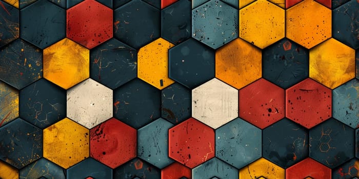 Abstract beautiful geometric seamless background. Wallpaper concept