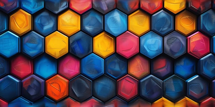 Abstract beautiful geometric seamless background. Wallpaper concept