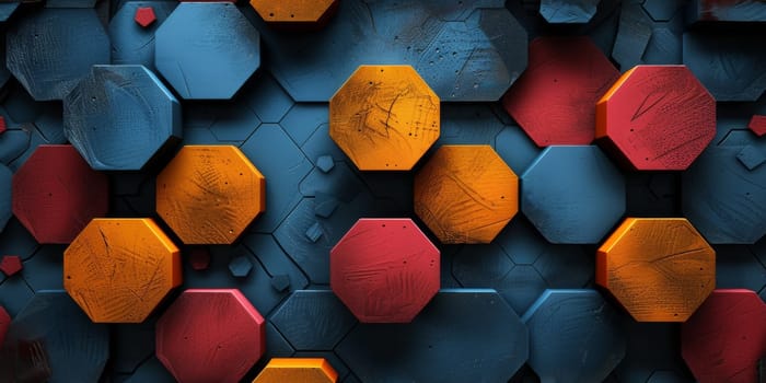 Abstract beautiful geometric seamless background. Wallpaper concept