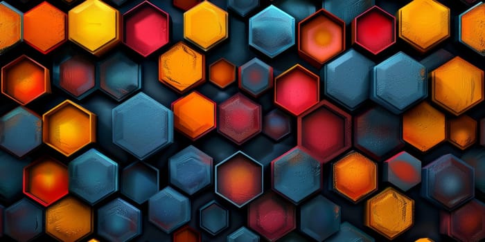 Abstract beautiful geometric seamless background. Wallpaper concept