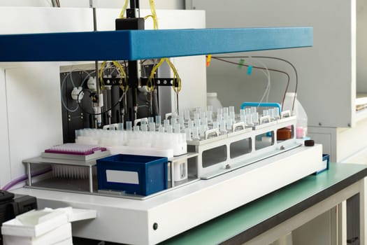 automatic technology in the lab to work with analyses.