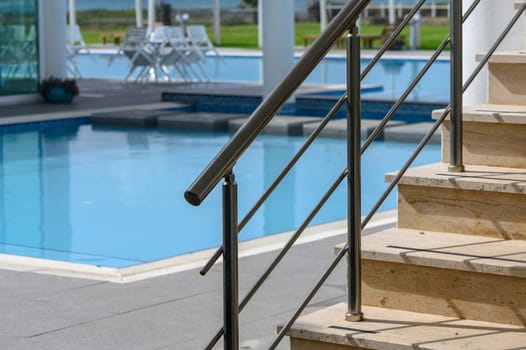 staircase near the pool in a residential complex 2