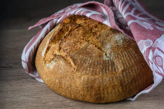 delicious homemade whole grain bread fresh from the oven 4