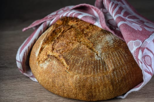 delicious homemade whole grain bread fresh from the oven 33