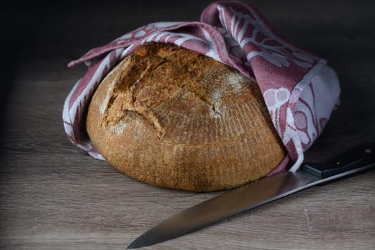 delicious homemade freshly baked bran bread 1