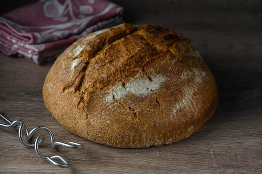 delicious homemade freshly baked bran bread 7