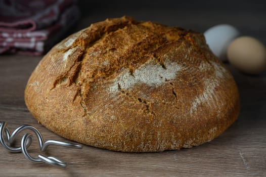 delicious homemade freshly baked bran bread 9