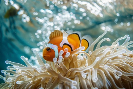 Captivating images of marine life, marine life ecosystem, Underwater image background.