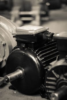 Rotor of electric motor and the parts of it
