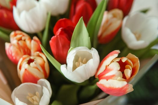 Spring Gift: Bright Tulip Bouquet for a Special March 8th Celebration
