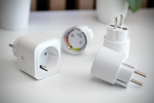 Using Wi-fi smart sockets in a smart home, controlling electricity consumption