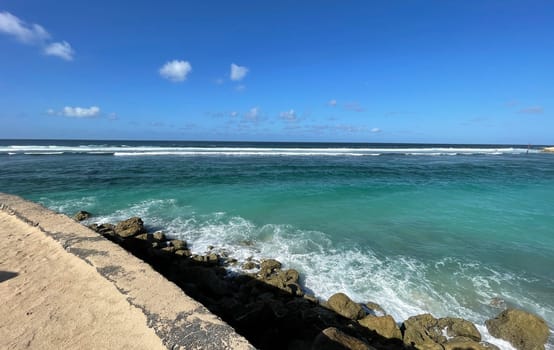 tropical paradise beach with white sand travel tourism wide panorama background concept bali beach indonesia