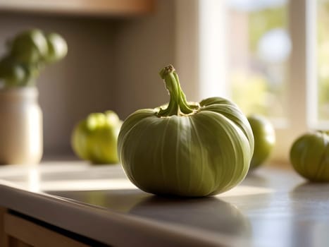 Tomatillo Spotlight: Kitchen Glow in the Afternoon Sun.