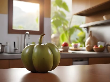 Warm Welcomes: Longkong Fruit Takes Center Stage in a Sun-Kissed Kitchen.