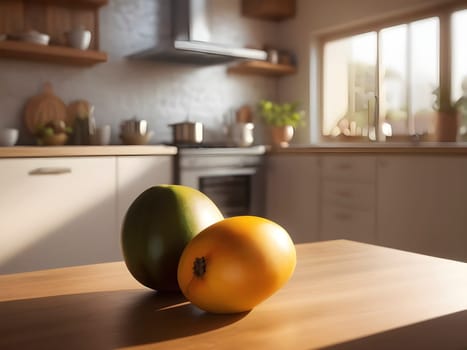 Kitchen Warmth: Mangostano Spotlight in the Soft Afternoon Light.