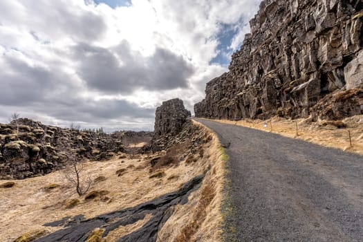 Spring in Thingvelir National Park, Iceland