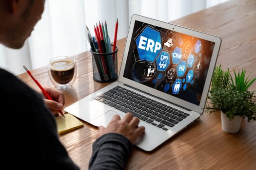 ERP enterprise resource planning software for modish business to plan the marketing strategy