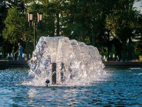 Water Fountain in the city park