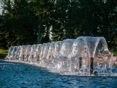 Water Fountain in the city park