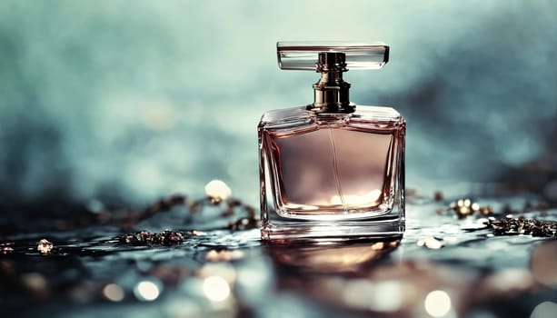 Perfume Bottle. Generative AI. High quality photo