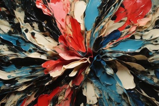 A detailed view of a meticulously crafted flower made entirely out of paper.