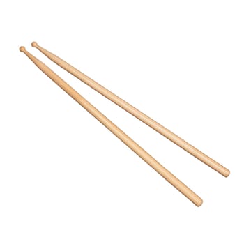Two drum wood sticks musical equipment ai generated image