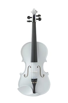 White violin classical musical instrument ai generated image