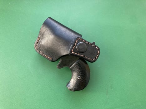 Revolver with holster for concealed carry of the weapons