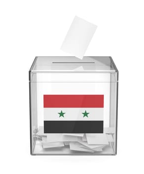 Concept image for elections in Syria