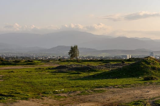 mountain view in winter on the island of Cyprus 2