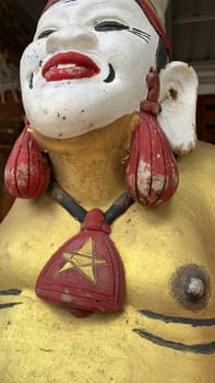 Javanese garden gnome used as decorations on the Javanese parks and gardens all around the Indonesia, beautiful art