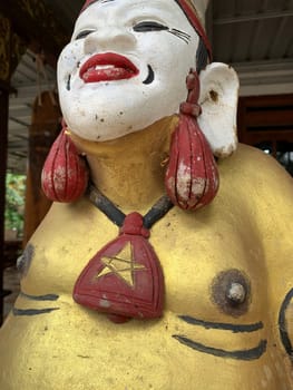 Javanese garden gnome used as decorations on the Javanese parks and gardens all around the Indonesia, beautiful art