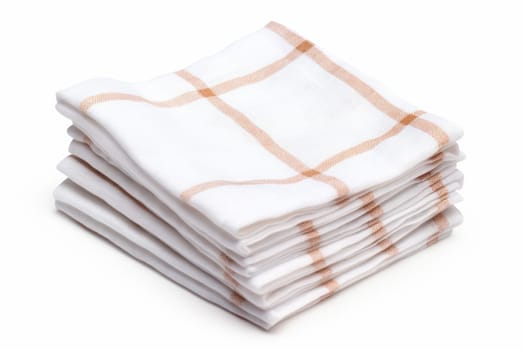 Kitchen napkin. Fabric towel material. Generate AI