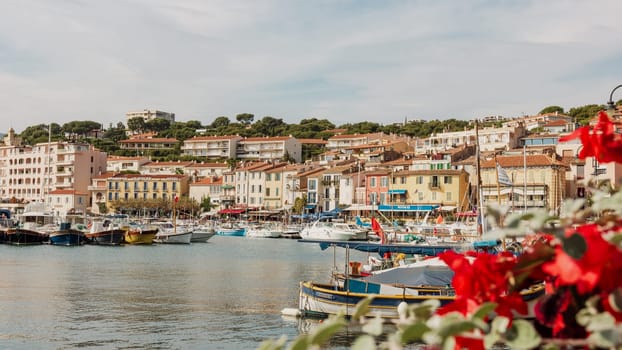 Colorful port of Cassis, Provence South of France