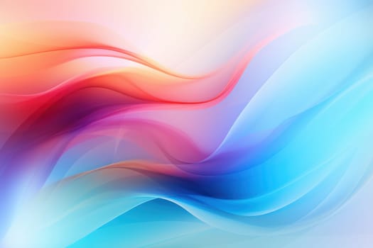 Soft Light abstract background. Modern design. Generate Ai