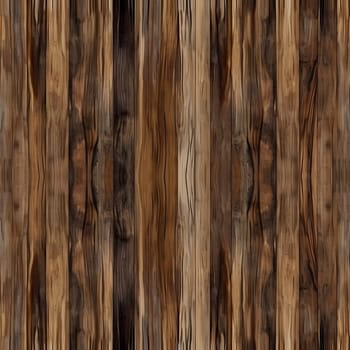 Medium brown wood background. Seamless wooden planks board texture. Neural network generated image. Not based on any actual scene or pattern.