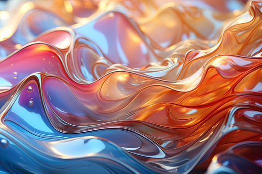 y2k swirling liquid aesthetic background illustration